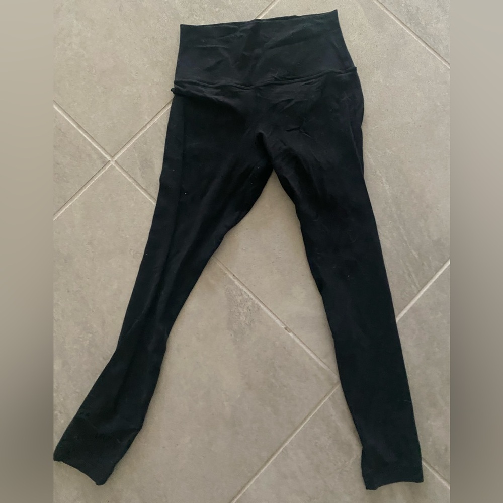 Black Lululemon align High-Waisted Leggings
